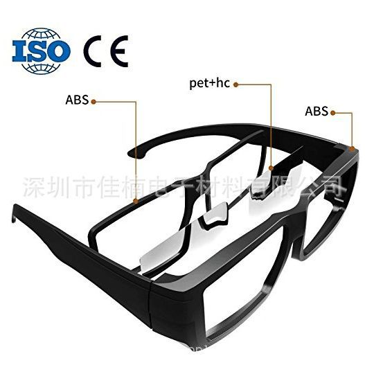 Eclipse glasses, total solar eclipse glasses, eclipse observation glasses. CE certification is provided. ISO12312-2:2015