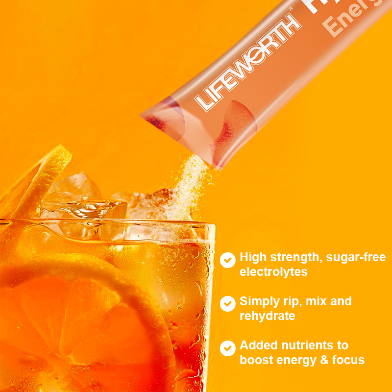 Electrolyte Powder Drink Processing Fruit Orange C Flavor Electrolyte Sports Solid Drink Cross-Border Tk Hot Product