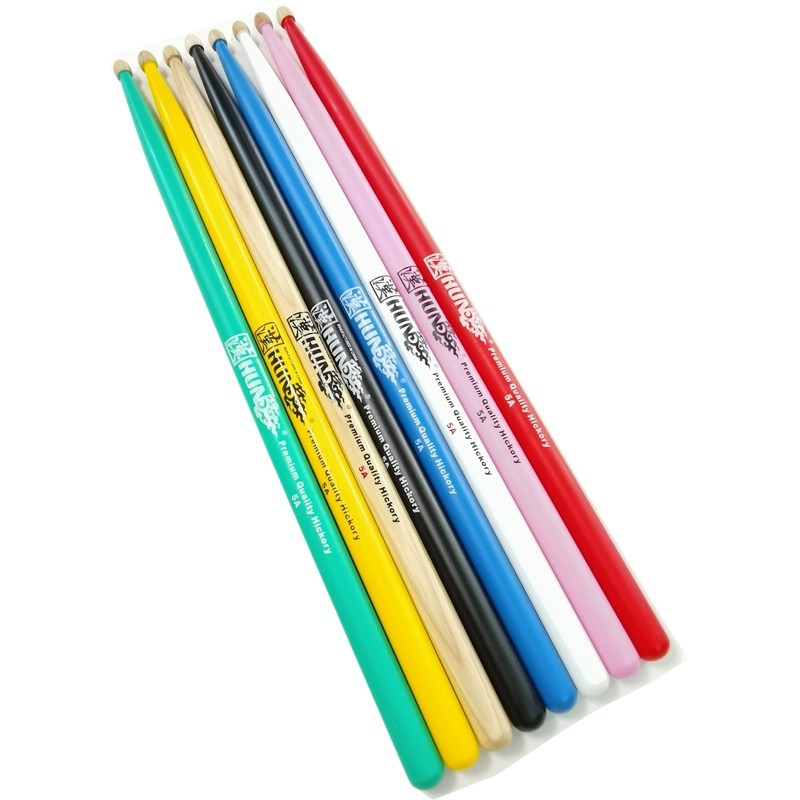 genuine goods Han flag drum set drum stick walnut drumstick 5a Han brand drum hammer 7a jazz drum stick HUN drumstick