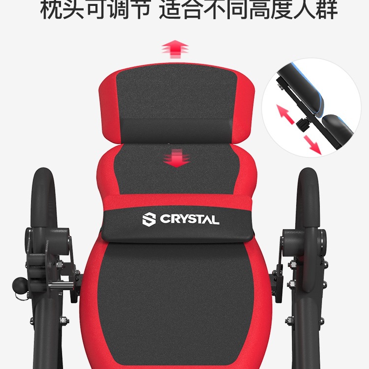 Crystal Sports Inversion Machine Home Multi-Functional Inversion Artifact Yoga Auxiliary Fitness Equipment Stretching All-In-One Machine It8