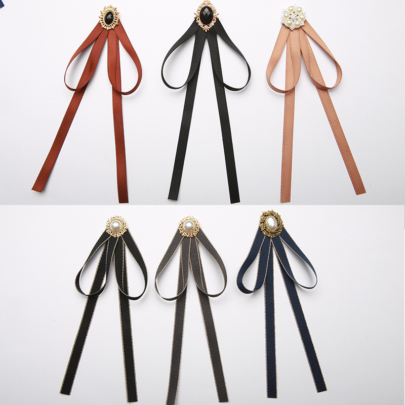 Jk Bow Tie Female Uniform Extension with Bow Red Plaid Ribbon Shirt Skirt Outfit Accessories Preppy Style