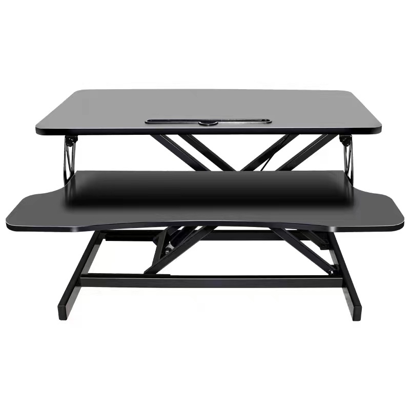 Standing Desk Lifting Computer Desk Pneumatic Desktop Foldable Table Table Elevated Notebook Table