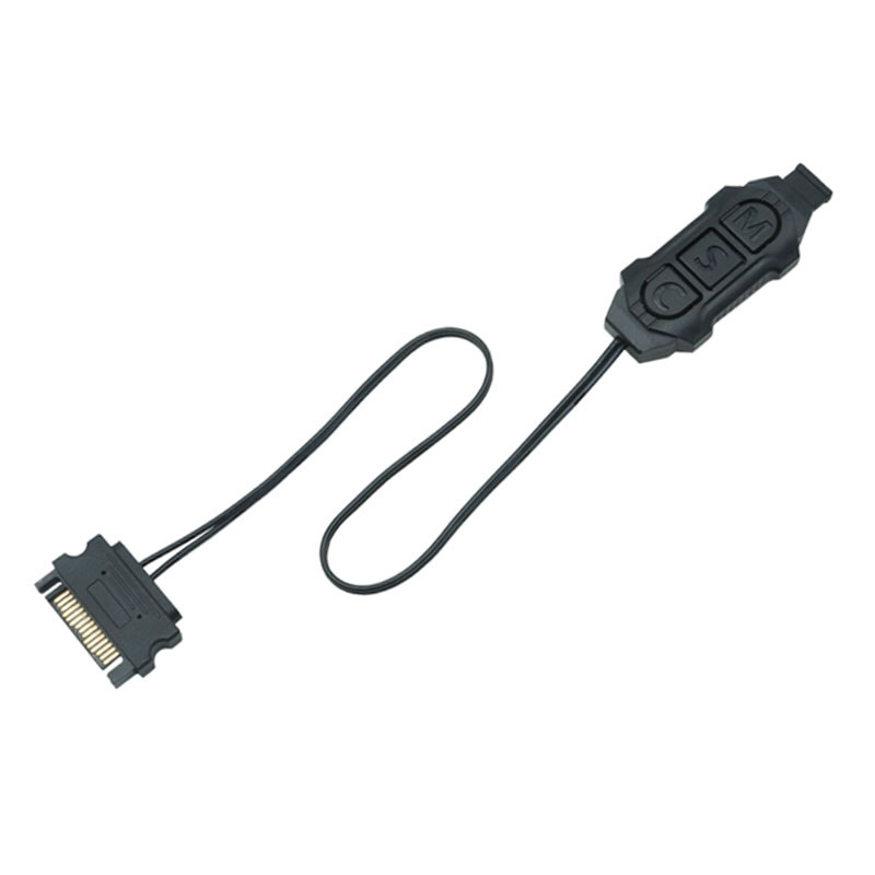 Argb controller 5V3 pin controller 3 pin magic color mini ARGB computer fan god light synchronization cable