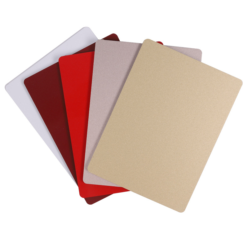 Shanghai auspicious song 4mm solid color aluminum-plastic panel outdoor dry hanging curtain wall composite panel advertising signboard aluminum-plastic panel