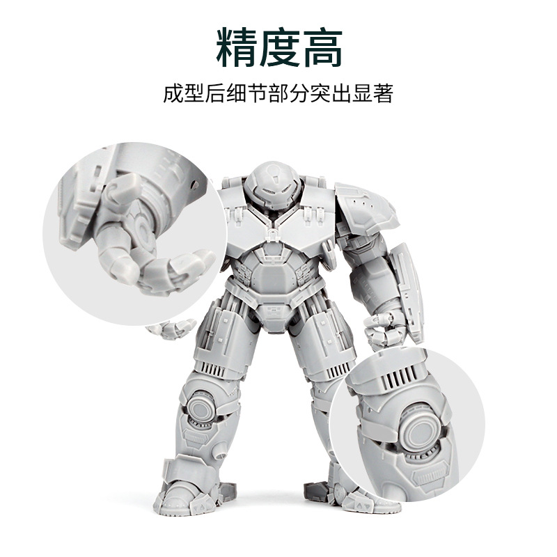 Photosensitive resin for DLP/LCD machine 405nm wavelength high precision rigid 3d printing light curing resin