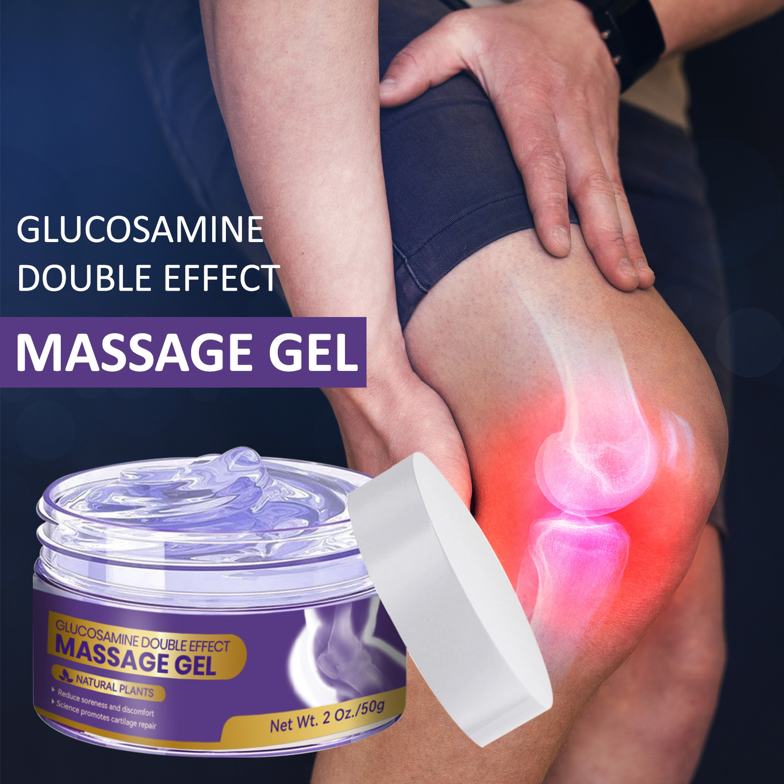 Body Joint Massage Soothing Gel Relief Shoulder Neck Knee Joint Redness Swelling Soreness Discomfort Soothing Care Gel