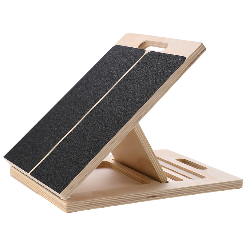 Cross-Border Solid Wood Stretching Board, Inclined Board for Rehabilitation Training, Standing Inclined Board for Leg Shaping, Calf Stretching Board in Stock