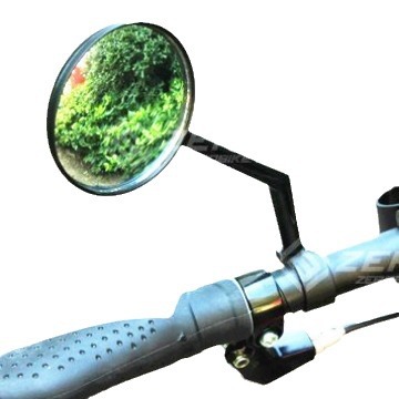 Mountain bike rearview mirror convex safety reflector glass lens Electric Car Rearview mirror rearview mirror