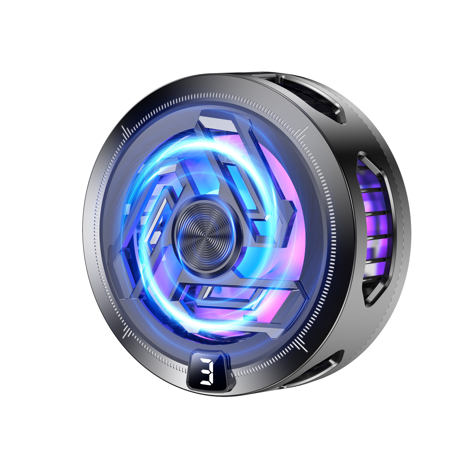 New Magnetic Mobile Phone Radiator Semiconductor Icing Refrigerator Back Clip Game E-Sports King Eating Chicken Live Broadcast