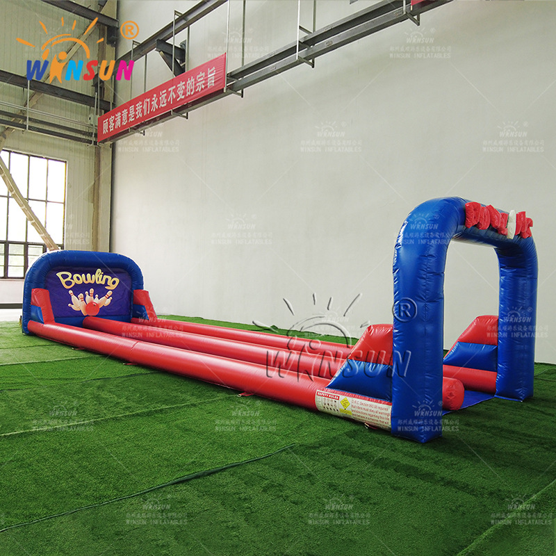 Надувная игра для боулинга, спортивное соревнование, уличная, экспортная фабрика, оптовая продажа, утолщенная