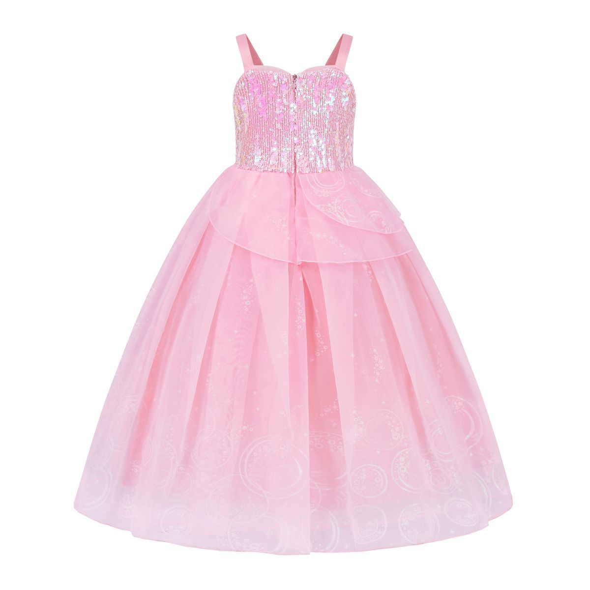 Foreign Trade Explosions Magic Bad Witch Princess Dress Sequins Pink dress Glenda cosplay Girl's Dress