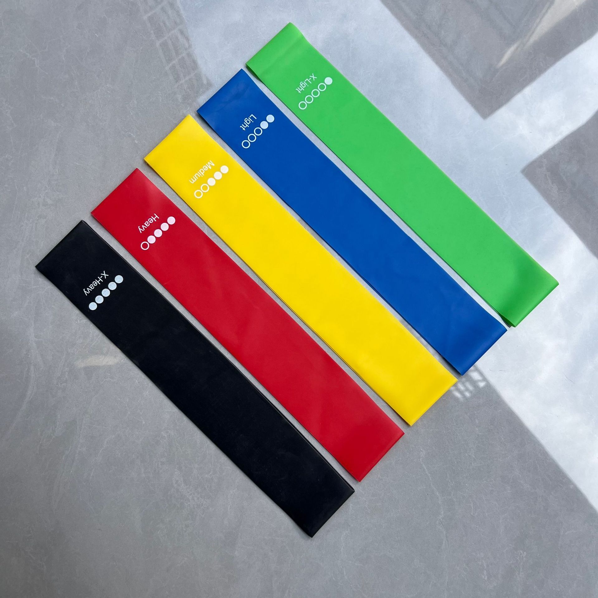 Elastic Band Fitness Resistance Band Pull Band Auxiliary Equipment Squat Beautiful Buttocks Stretching Training Exercise Yoga Resistance Band