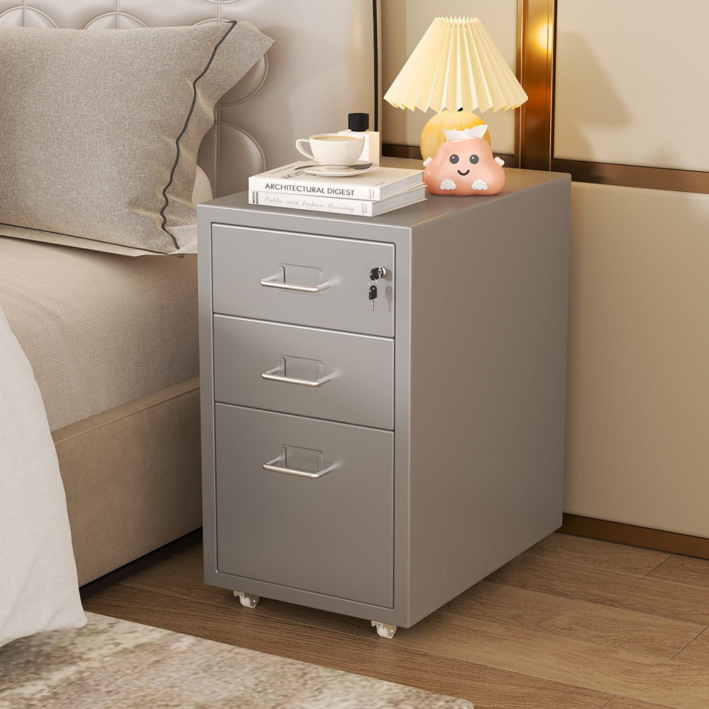 Шкаф Haiermer, низкий, прикроватный столик, компьютерный стол, нижний железный шкаф с замком, шкаф для хранения
