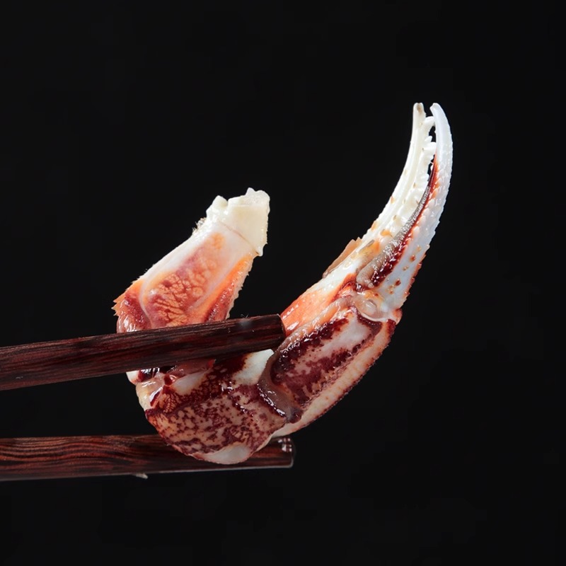 Large frozen sand crab tongs fresh frozen fresh crab foot tongs raw pickled drunk crab tongs ingredients commercial wholesale seafood