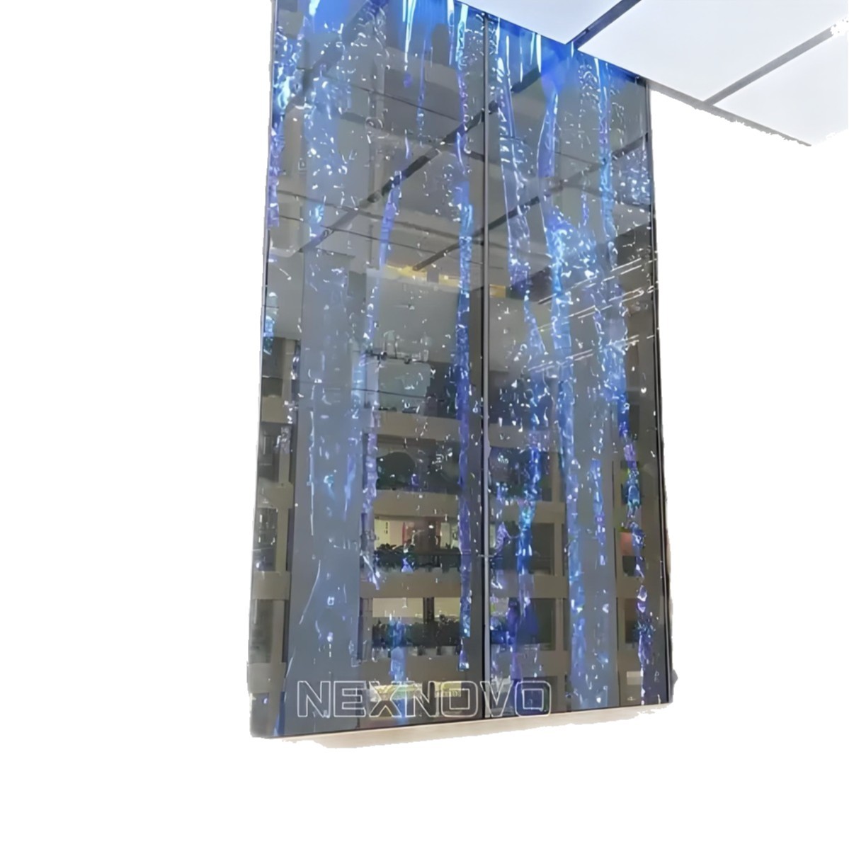 P6 Calling Screen Led Photoelectric Glass Screen with High Transparency 95% Curtain Wall Screen