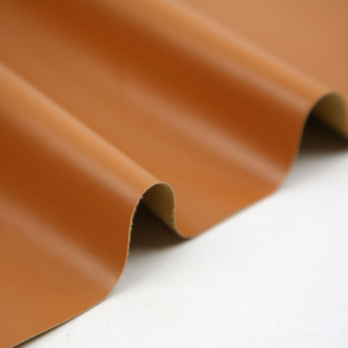 Lychee Fine-Grained Leather Material Simulated Nappa Genuine Leather 0.6mm Environmentally Friendly Synthetic Leather Fur Bottom Luggage Bag Sofa Soft Leather