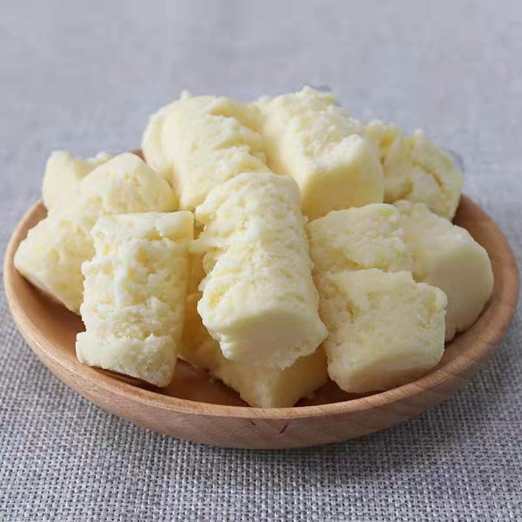 Xinjiang Specialty Cheese Milk Tofu Original Flavor Milk Curd 500G/Bag Dairy Products Wholesale Fresh Milk Shredded Cheese