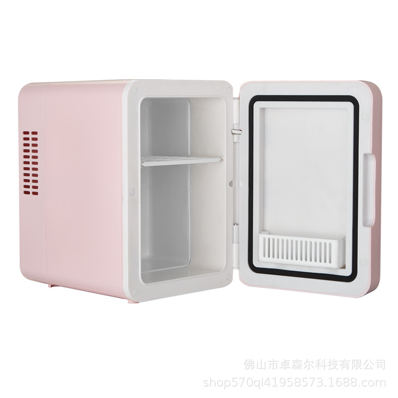 Easy to Go Out Mini Refrigerator Beauty Makeup Breast Milk Beverage Cold and Warm Multifunctional Skin Care Professional Car Home