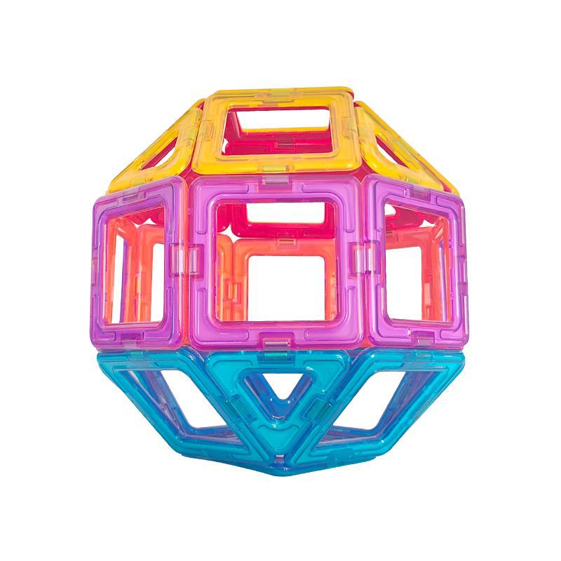 Cross-border special medium magnetic sheet children's toy building blocks multi-color free assembly variety puzzle early education bulk batch