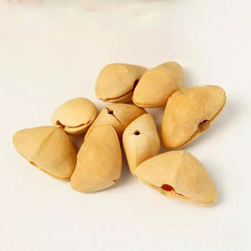 Indonesian Plant Fruit Shell Wind Chime Handmade DIY Material Package Bulk Homemade Hand Bell Has Been Punched