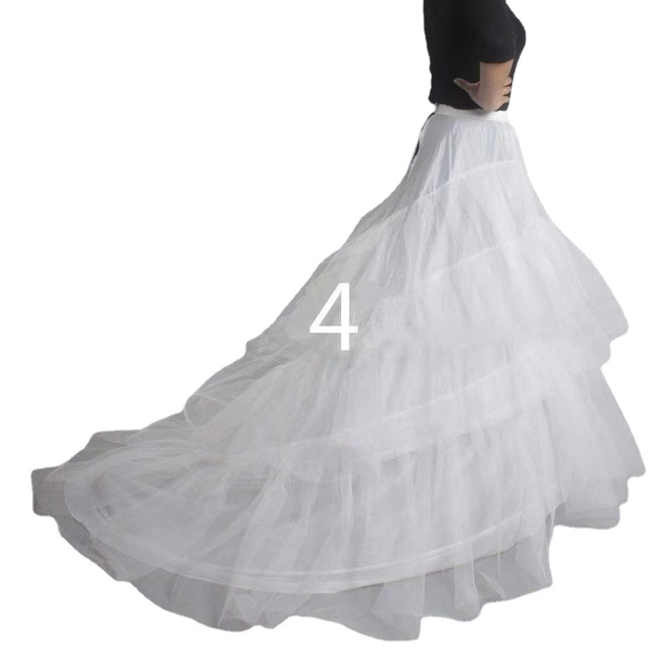 Factory Direct Sales Foreign Trade Fishtail Corset Various Panniers Wholesale Boneless Lolita Wedding Dress Petticoat