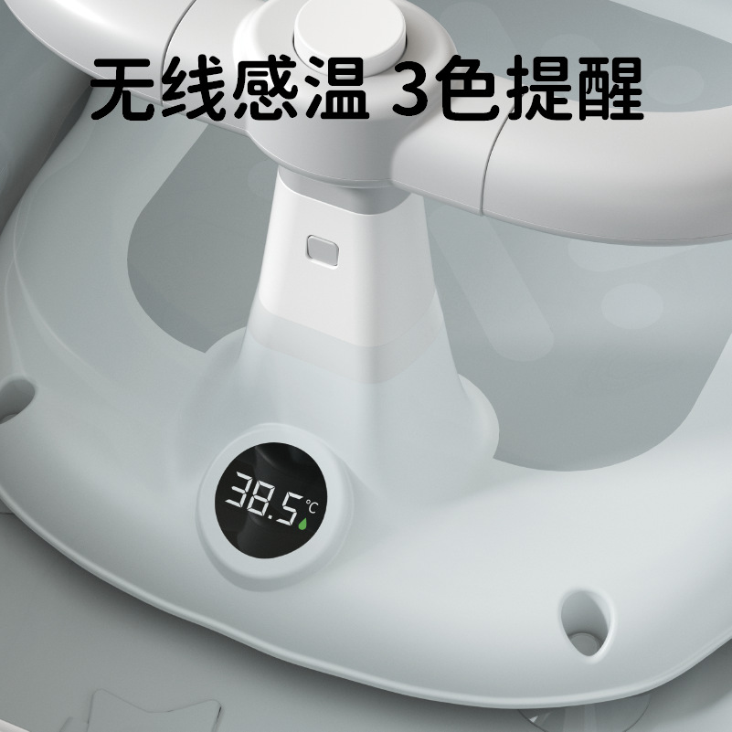 Baby Bath Sitz Bath Stool Baby Bath Chair Can Sit and Lie on Bracket Newborn Kids Bathtub Seat Non-Slip Bath Bed Chair