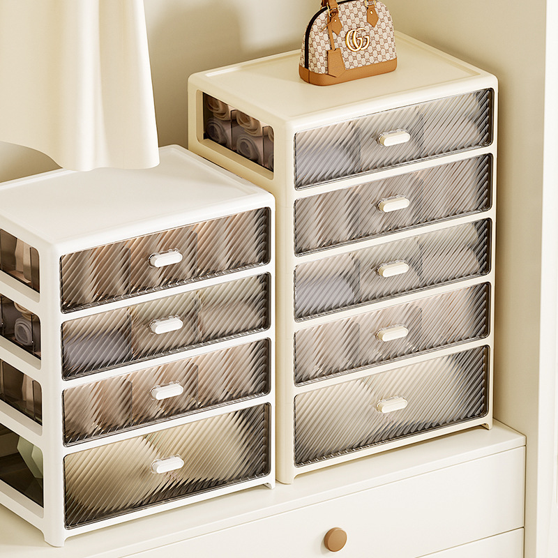 Underwear Storage Box for Home Bedroom High-Value Storage Cabinet Underwear Underwear Socks Three-In-One Drawer Storage Box