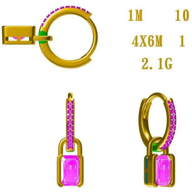 925 Sterling Silver Jewelry Processing, Customized with Drawings and Samples, European and American Best-Selling Design Earrings, Rings and Necklaces Manufacturer