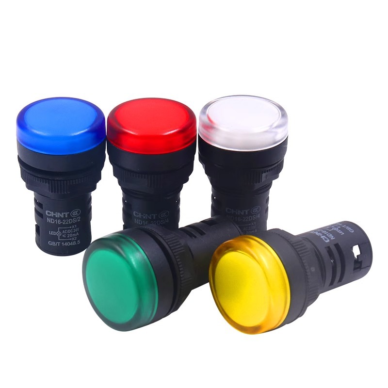 Chint ND16-22DS/4/2 Power Supply 24V Indicator 220V AC 380V Signal 22mm Distribution Box AD