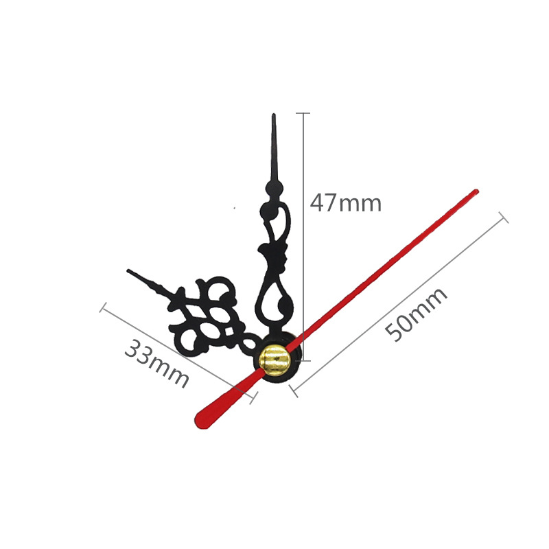 Pointer Lv Pin foreign trade cross-border children's DIY hour and second needle wall clock pointer movement clock foreign trade clock needle accessories