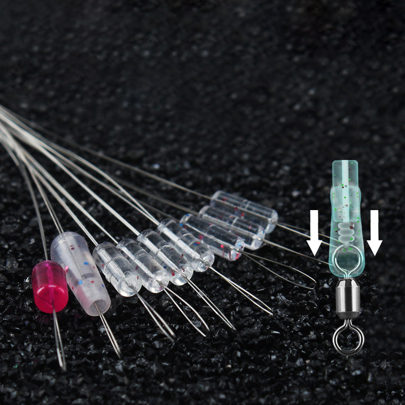 Unloading force space bean loose loading and unloading force anti-wrapping bean combination water green spot main line group fishing line eight-ring accessories sliding drift