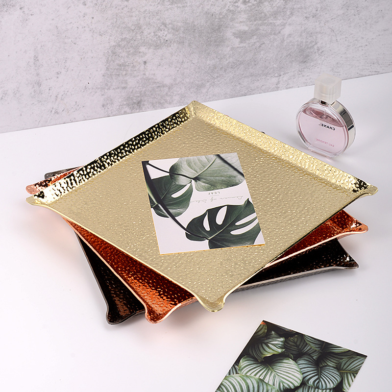 Factory wholesale multi-functional stainless steel hammer tray complete specifications creative storage home decoration ornaments