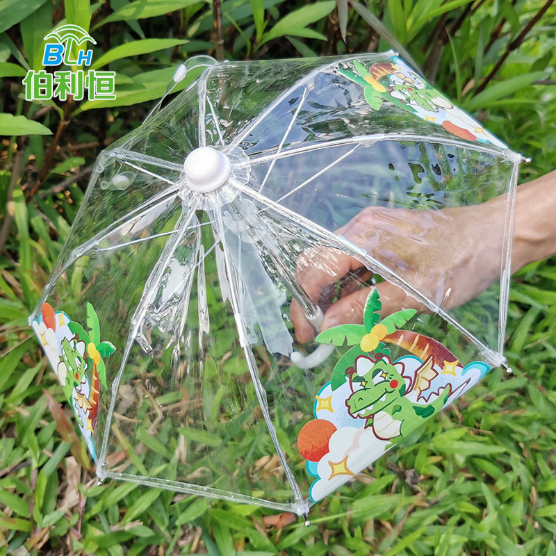 Кукольный зонт из хлопка Spot Bjd 3 точки 4 точки мини прозрачный маленький зонт 20 см детские аксессуары