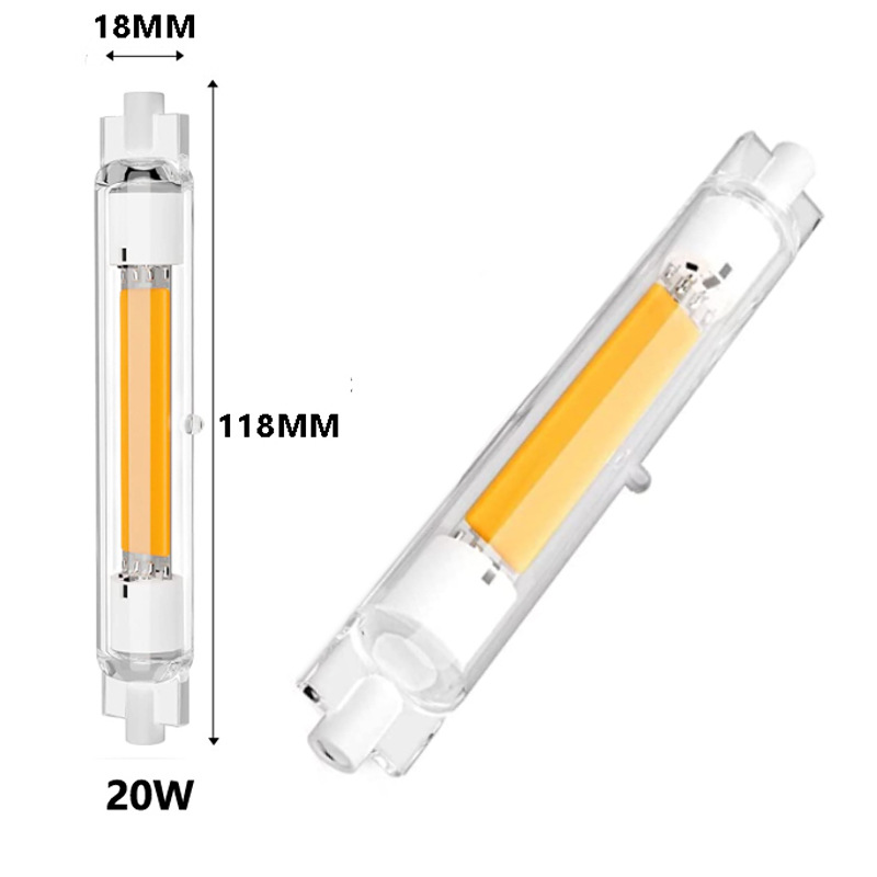 Deep Dimming Flicker-Free R7S Horizontal Plug-In Lamp Double-Ended Lamp 78Mm118Mm 120V 220V Led Lamp Manufacturer