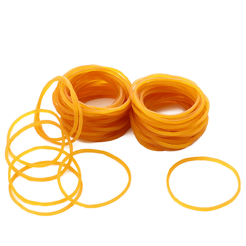 Durable Yellow Disposable Rubber Bands, Environmentally Friendly Rubber Bands, Wholesale Vegetable Tying Rubber Bands, Yiwu High Elastic Rubber Bands
