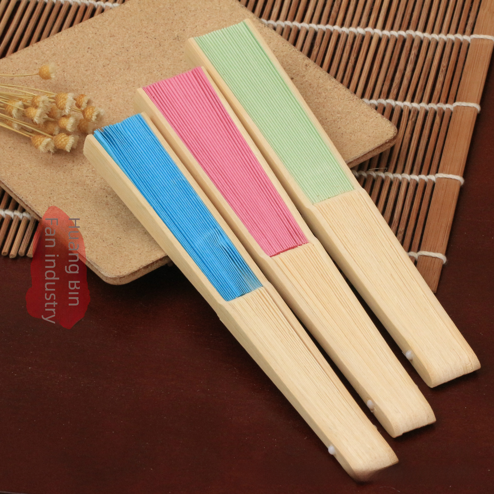 7inch Blank Folding Fan Children's Painting Coloring Paper Fan White Color Fan Kindergarten Creative DIY Handmade Materials