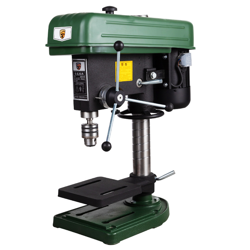 Experts Choose Aslan Vertical Bench Drill 16mm Drilling Machine Md518 Single-Phase 550W All-Copper Three-Phase Drilling Industrial Grade