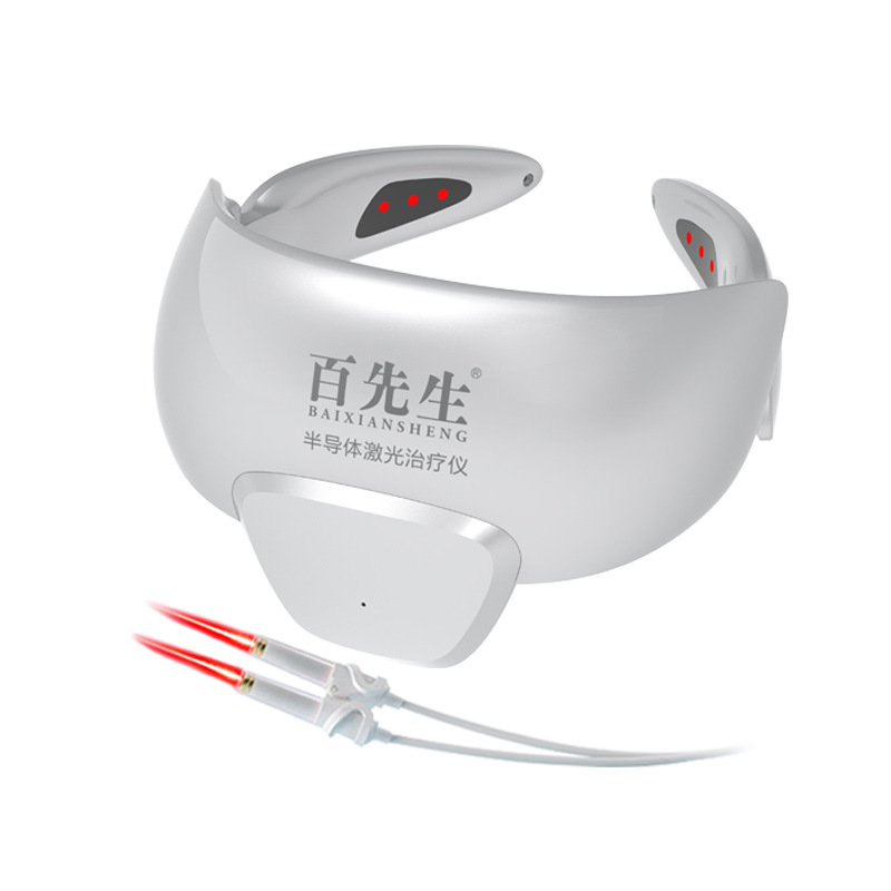 Прибор для физиотерапии Wu Ti Tong Tai Bai Mr. полупроводниковой лазерной терапии, серебро