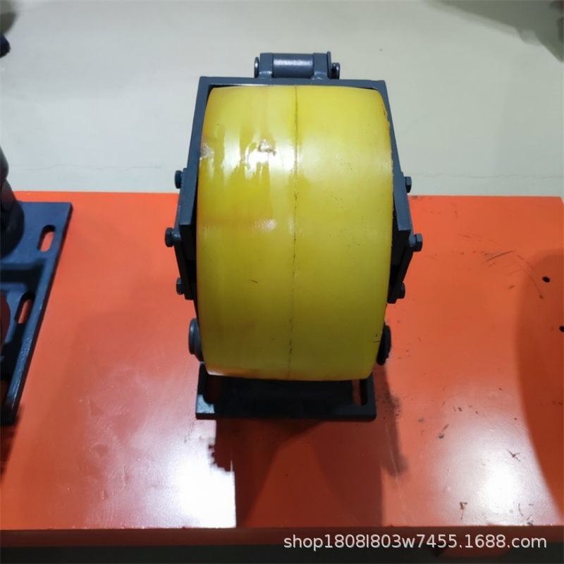 L30 Mining Roller Tank Ear Manufacturer Lifting Equipment Polyurethane Material Wear-Resistant Dongda Single Wheel Roller Tank Ear