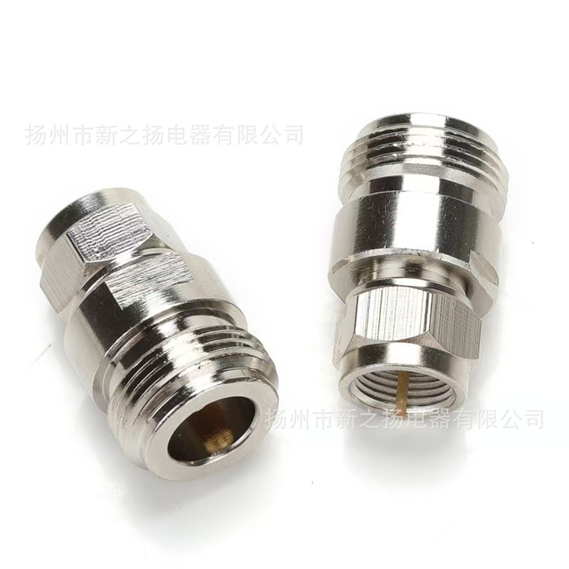 Factory Direct Supply Rf Coaxial Connector Pure Copper Nk-Fj N Female to F Male Imperial Adapter