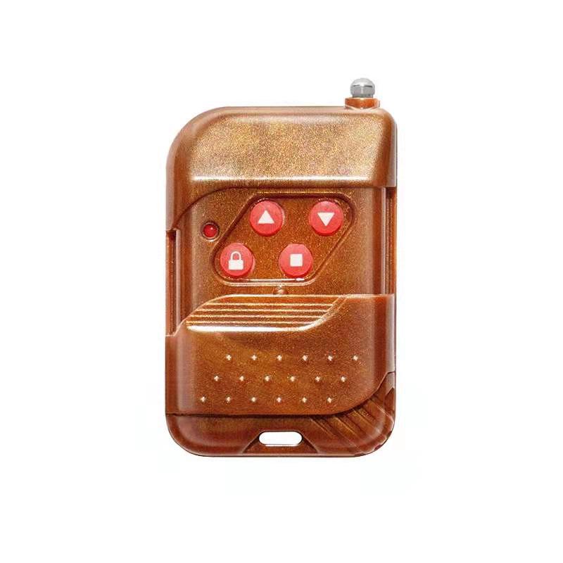 443 peach wood copy remote control handle rolling shutter door rolling gate garage door gate telescopic door 315