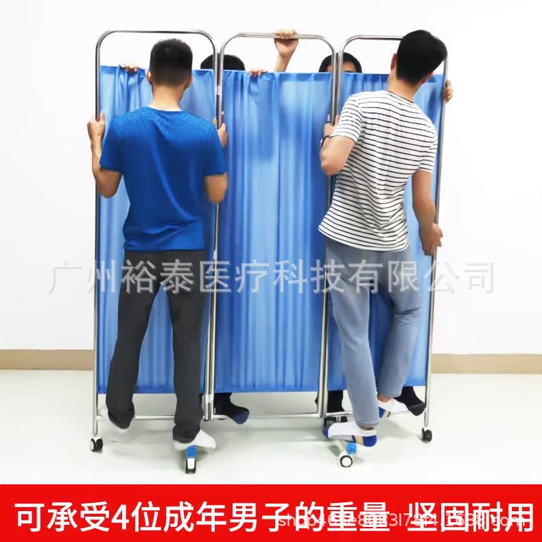 Foreign Trade Thickeneded Stainless Steel Screen Medical 60% off Screen Removable Hospital Partition Protection Foldableable