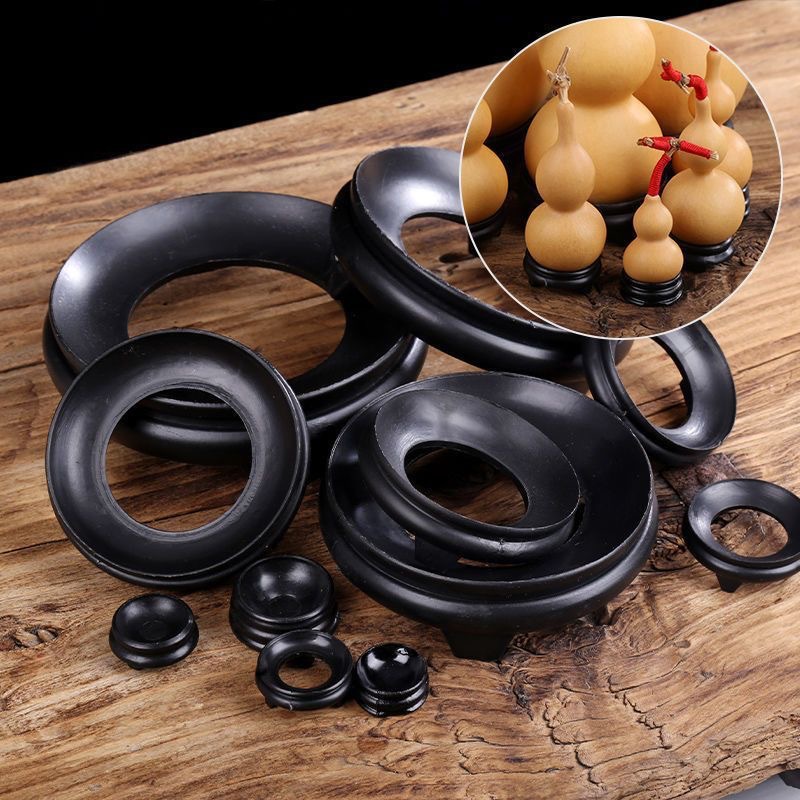Gourd Base Bracket Wen Play Small Gourd Walnut Imitation Solid Wood Plastic Crafts Big Gourd Ornaments Display Rack