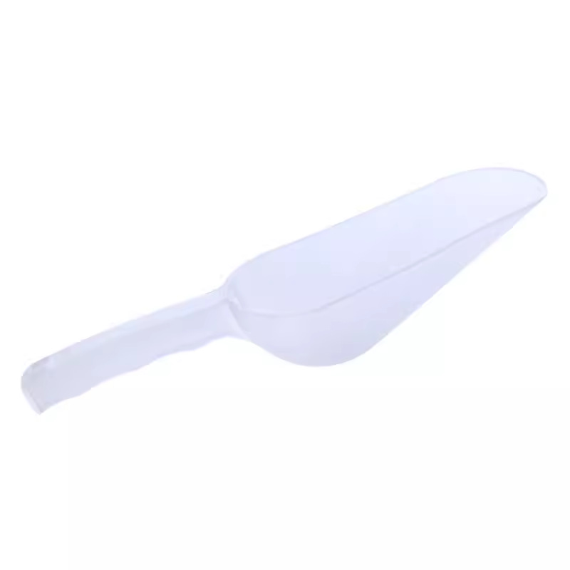 Plastic Ice Shovel Transparent Pc Thickeneded Milk Tea Popcorn Supermarket Cereals Flour Feed Dried Fruit Tea Food Shovel