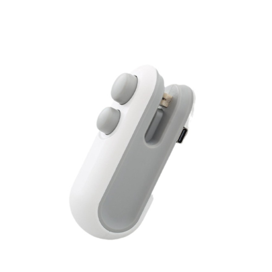Mini Sealing Machine, Dual-Purpose Cutting and Sealing Button-Type Snack Sealing Artifact, Cross-Border Popular Snack, Moisture-Proof and Hand-Free