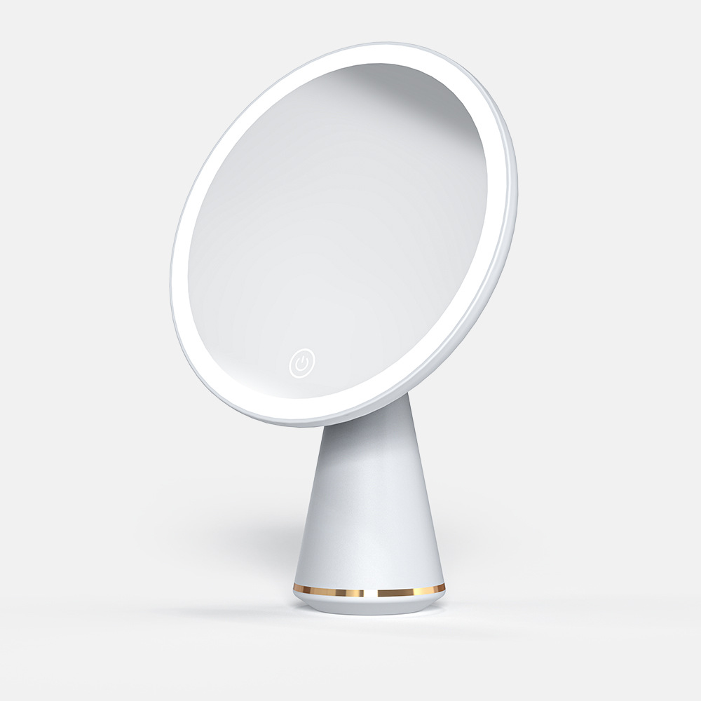 in stock Daifa 2024 New Makeup Mirror with Lamp Charging Intelligent LED Lamp Advanced Sense Internet Celebrity Makeup Mirror