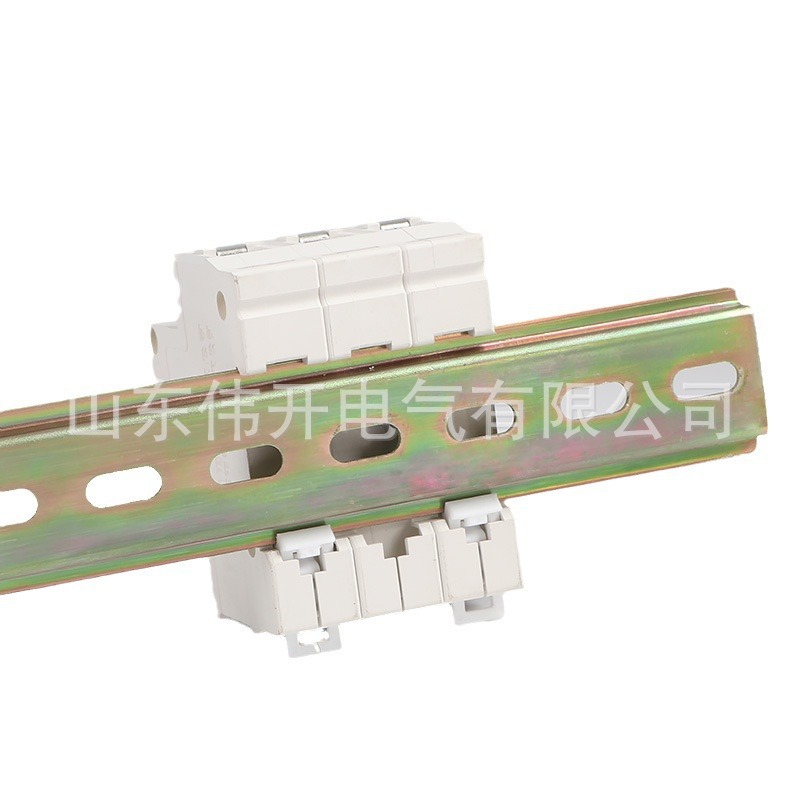 Manufacturer Wholesale C45 Guide Rail 35mm Standard Rail Dz47 Circuit Breaker Leakage Rail Galvanized Guide Rail