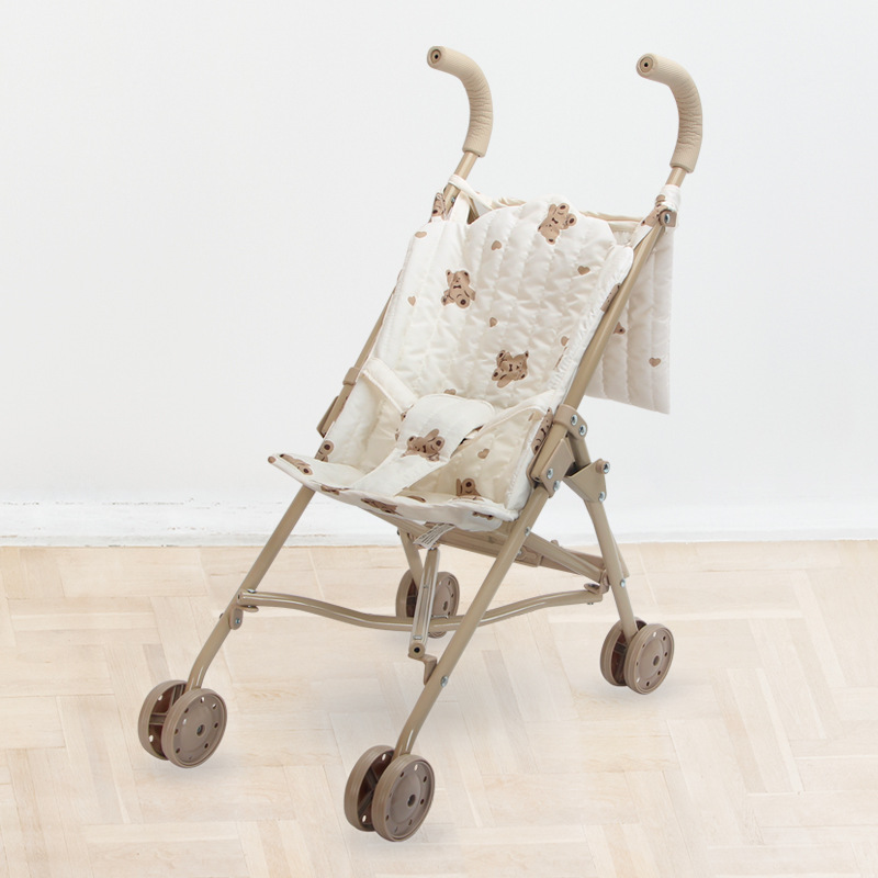 Производитель южнокорейских игрушек INS стиль игрушечная машина высококачественная тележка с медведем куклой