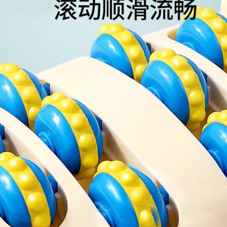 Foot Massager to Clear Leg Meridians, Stimulate and Knead the Soles of the Feet and Acupoints, Roller, Home Foot Massager