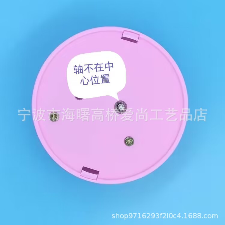 Round Rotating Clockwork Mechanical Ten-Tone Handmade DIY Doll Music Box Music Box Base